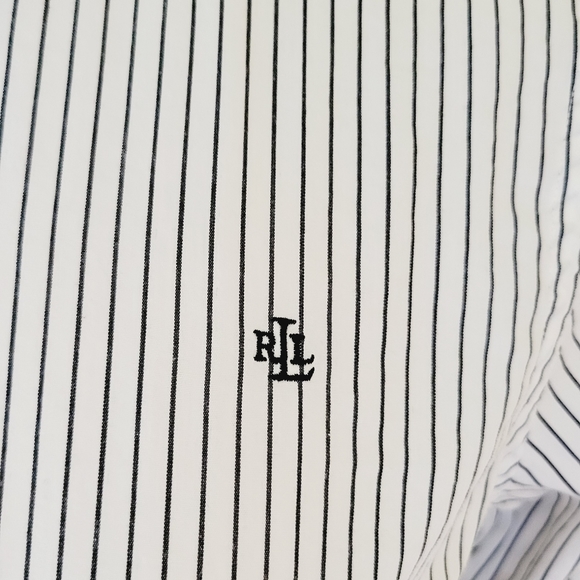 LRL striped button down size medium - Picture 3 of 6